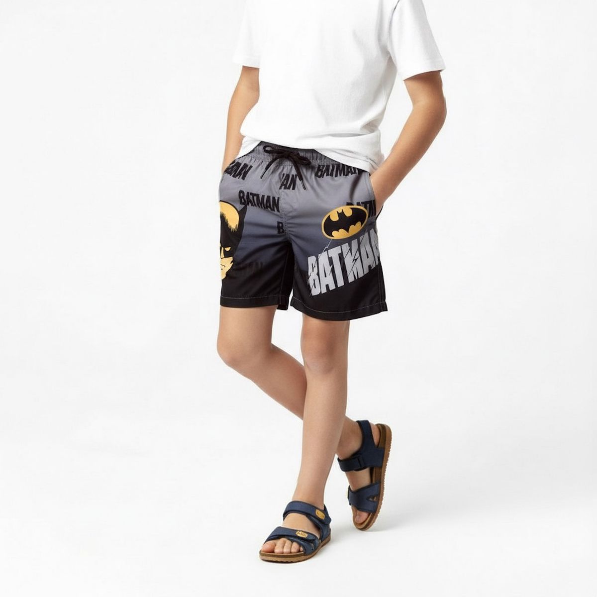 DC ORIGINALS - Traje De Baño Niño Batman