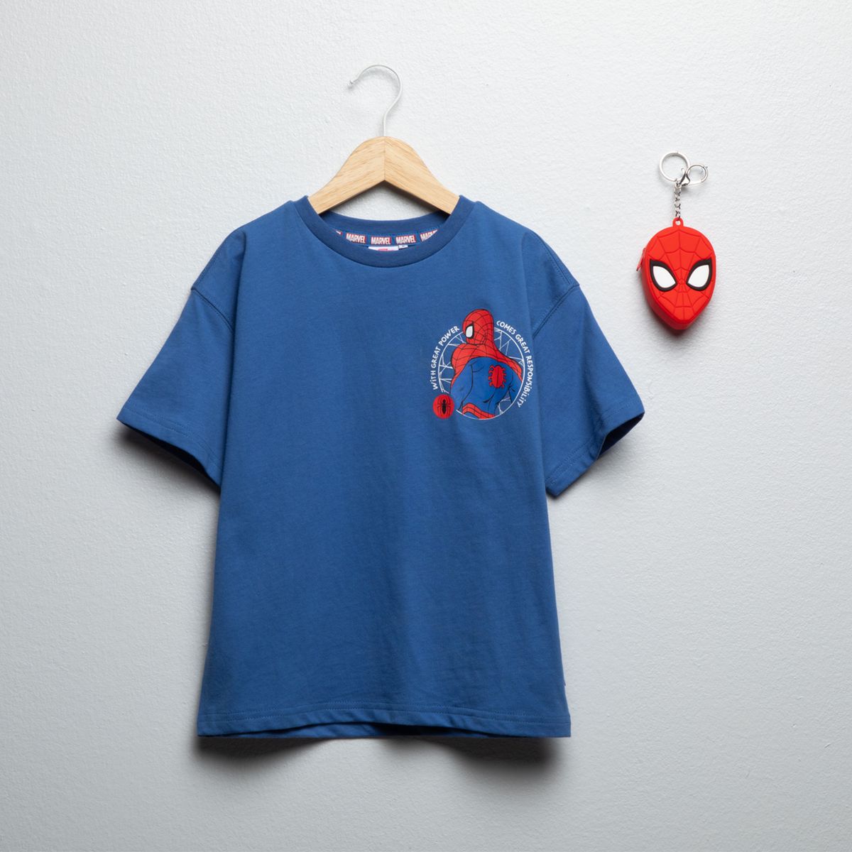 SPIDER MAN - Polera Niño Algodón Spider-Man