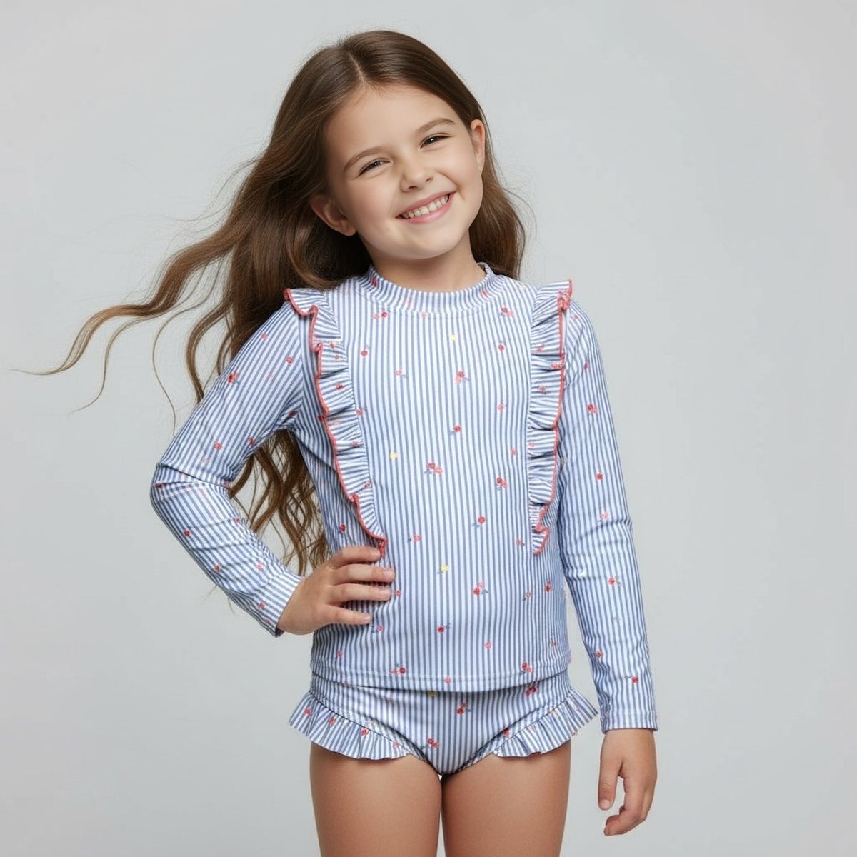 YAMP - Traje de Baño Dos Piezas UV Niña Yamp