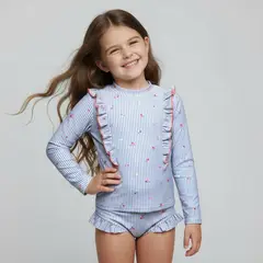 YAMP - Traje de Baño Dos Piezas UV Niña