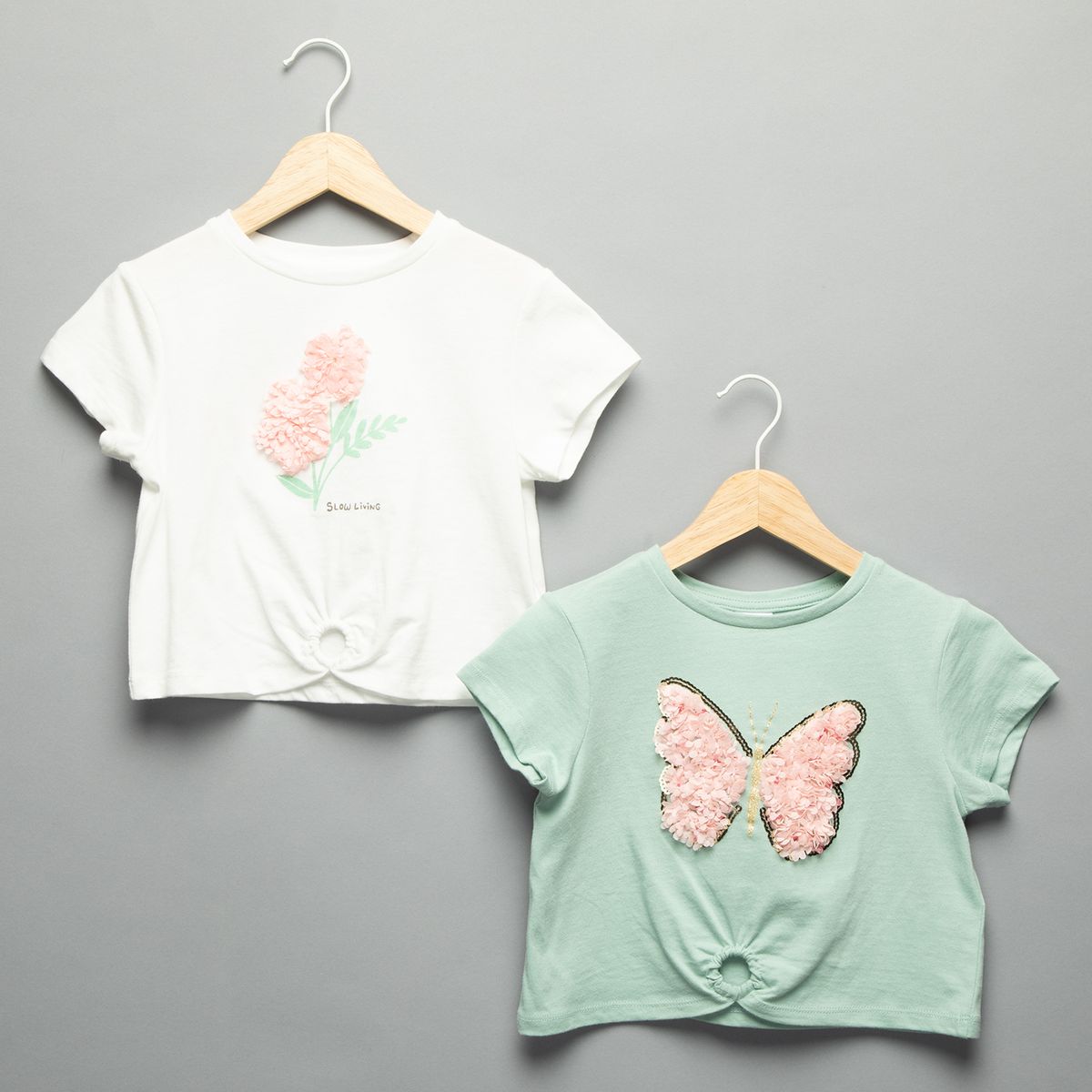 YAMP - Pack 2 Poleras Niña Algodón Yamp