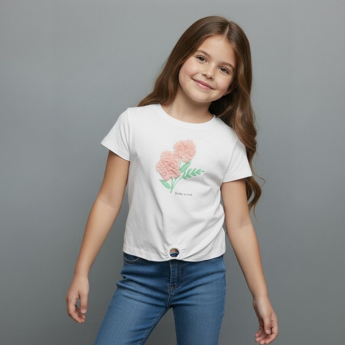 YAMP - Polera Algodón Niña Yamp