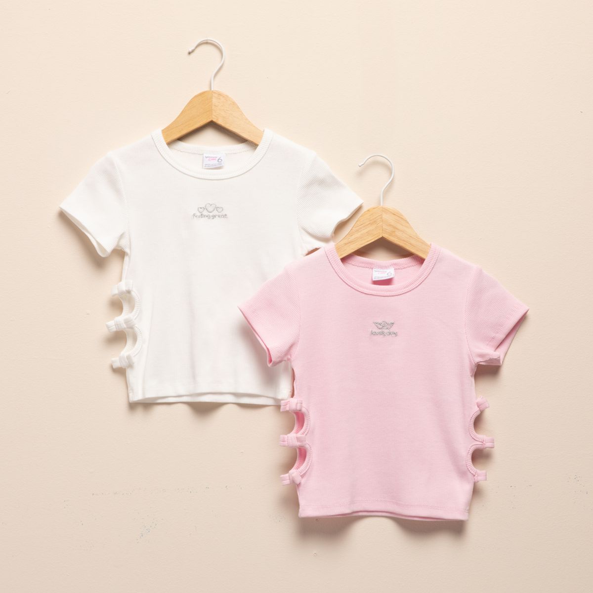 YAMP - Pack 2 Polera Niña Algodón Yamp