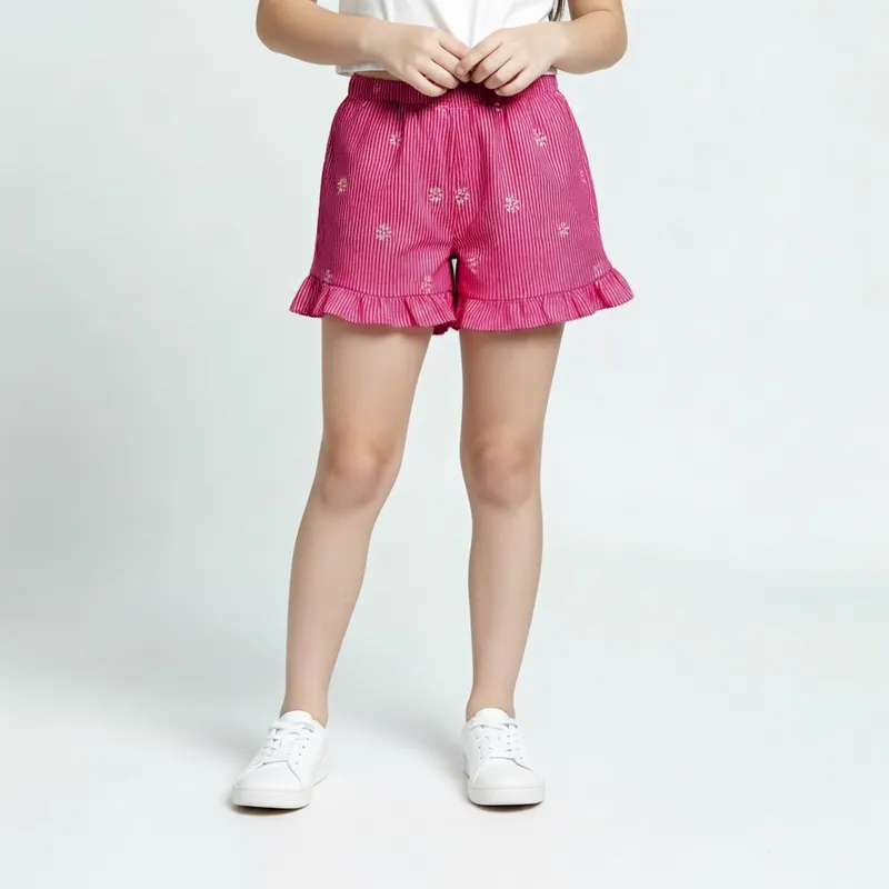 YAMP - Short Niña Algodón Yamp