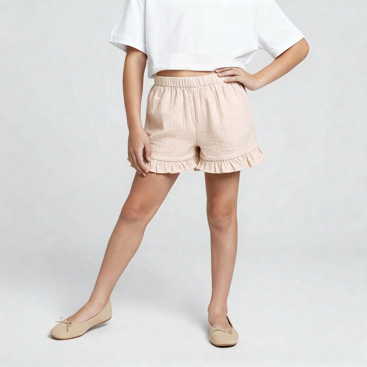 YAMP - Short Niña Algodón Yamp