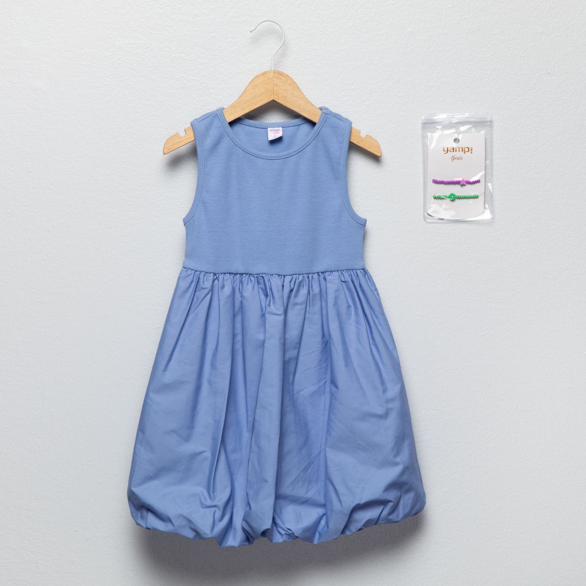 YAMP - Vestido Globo Niña Yamp + Pulsera