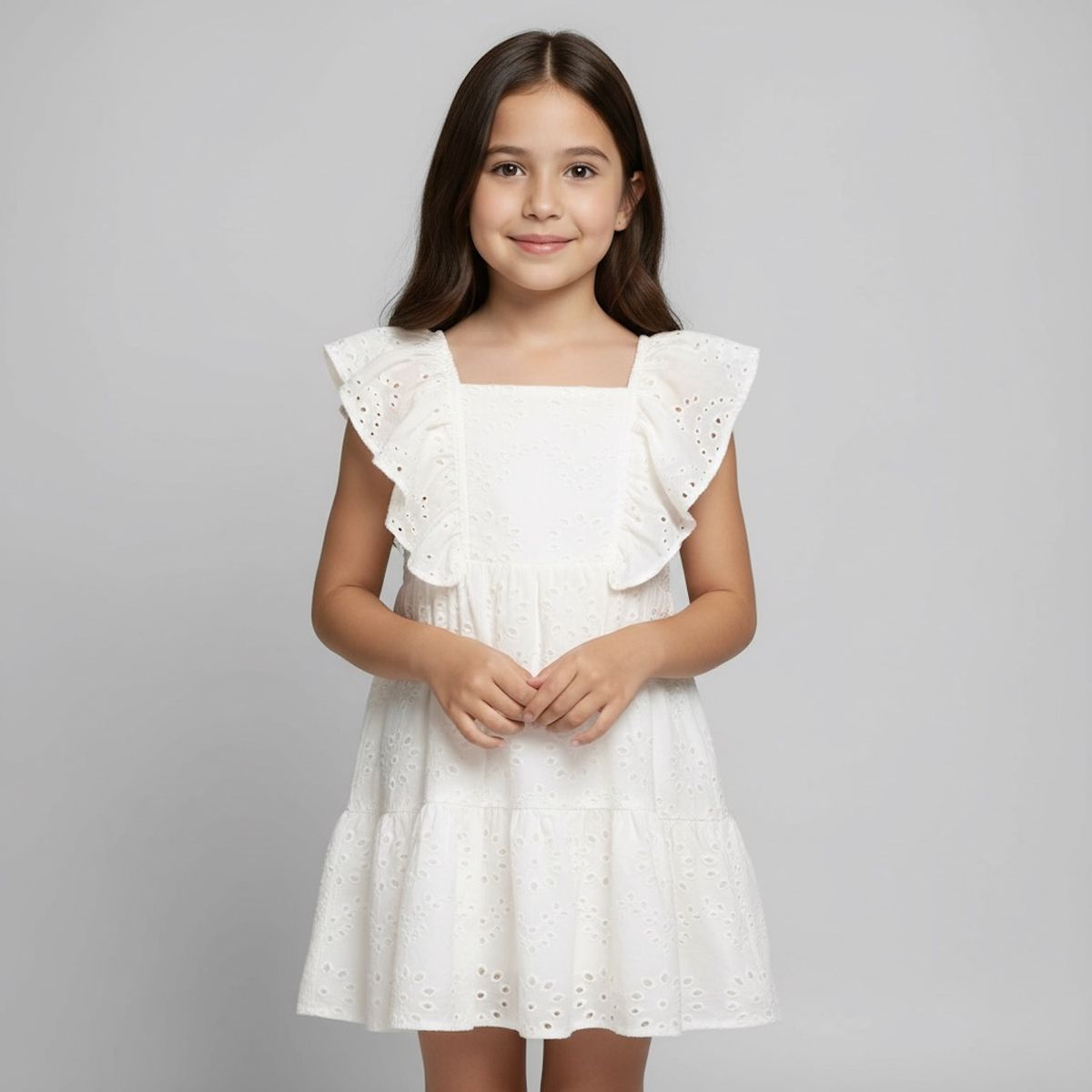 YAMP - Vestido Niña Algodón Yamp