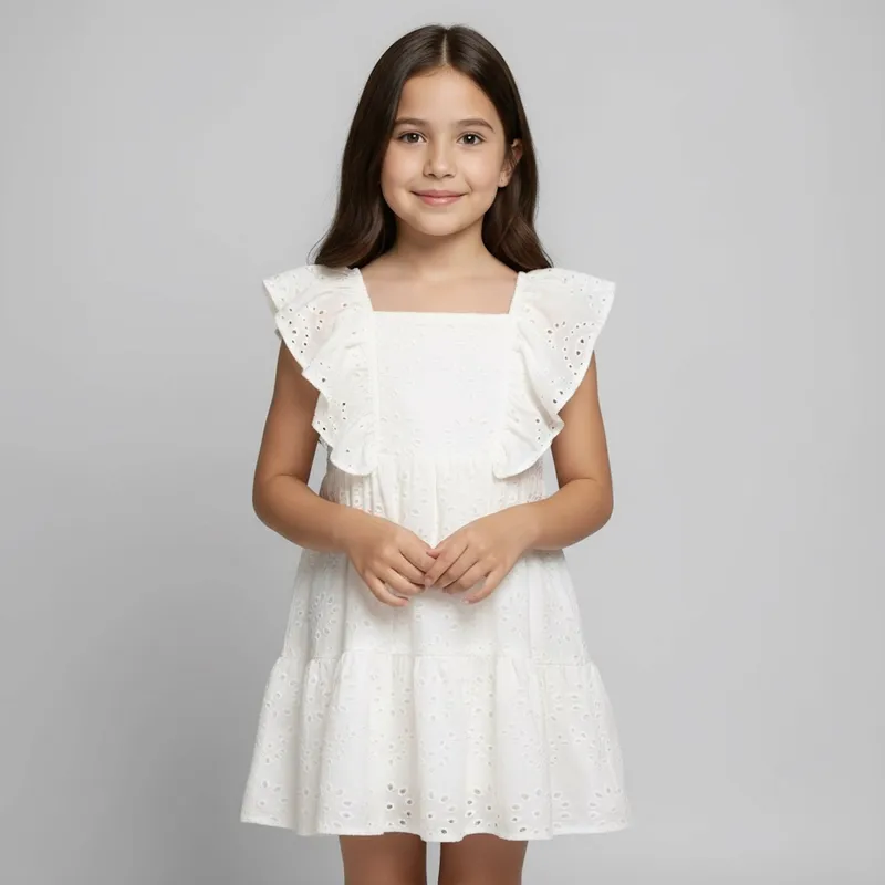 YAMP - Vestido Niña Algodón Yamp
