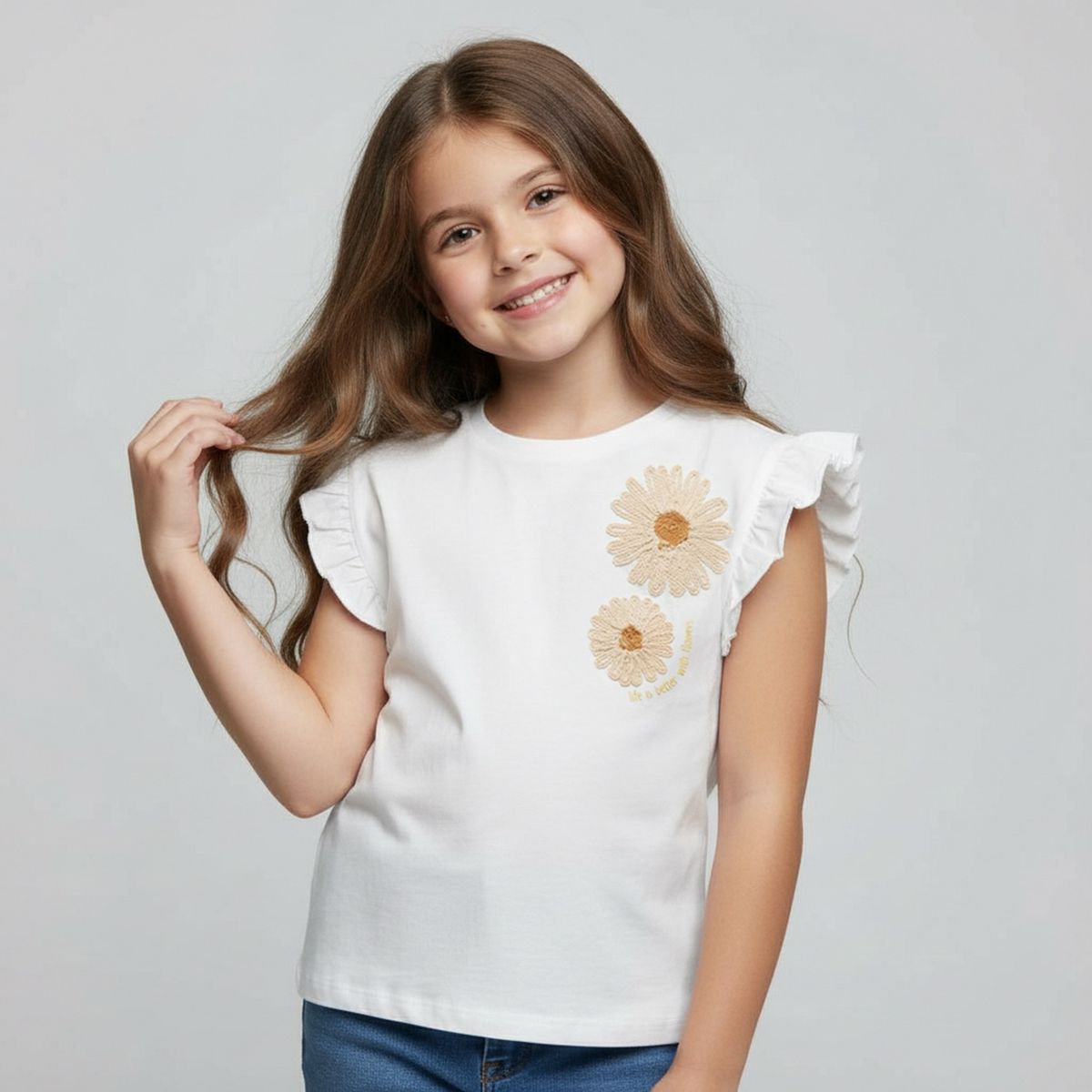 YAMP - Polera Algodón Niña Yamp