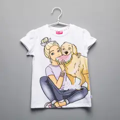 BARBIE - Polera Niña Algodón
