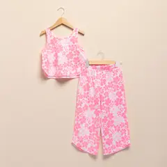 BARBIE - Conjunto Polera Más Pantalón Algodón Niña