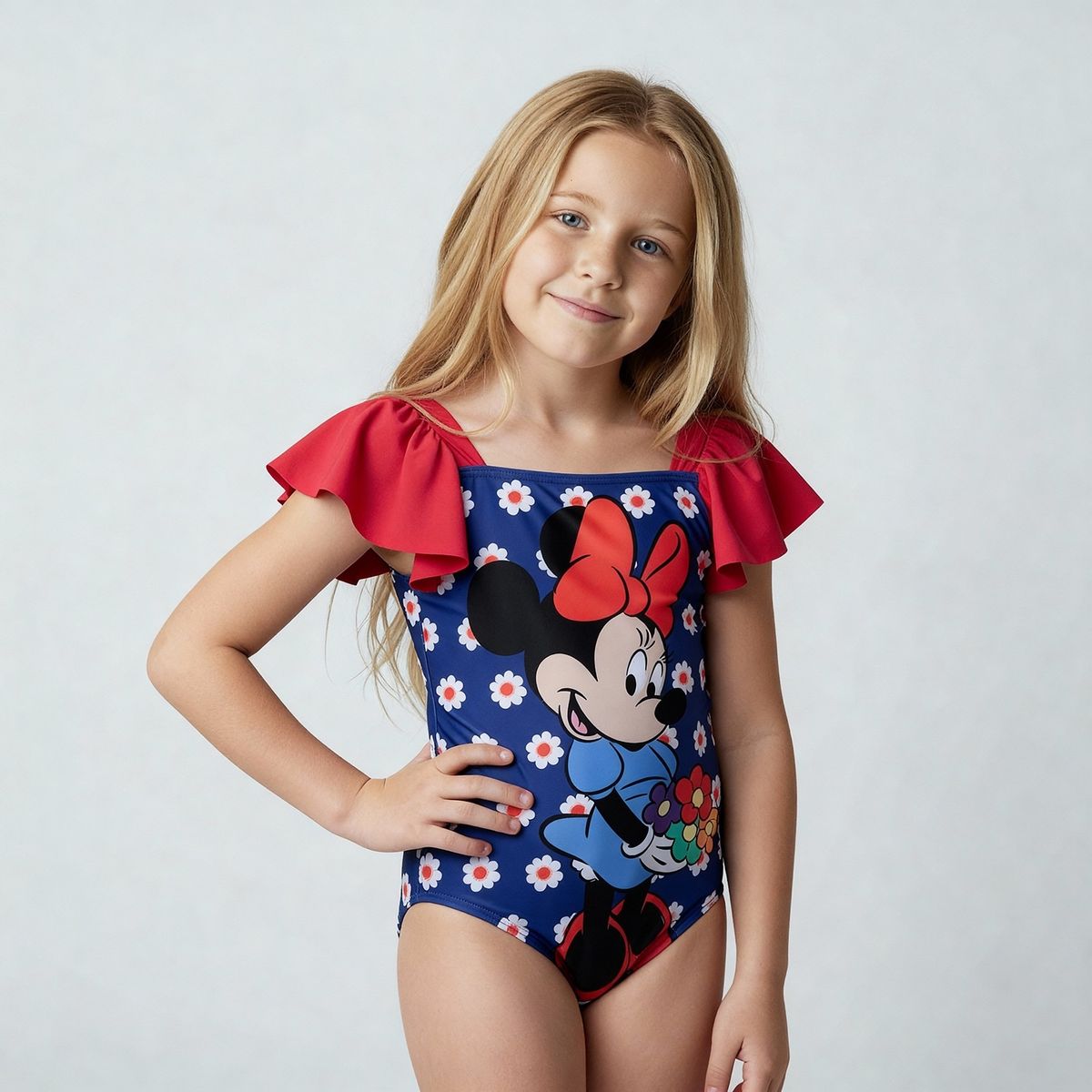 MINNIE - Traje De Baño Niña Minnie