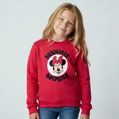 MINNIE - Polerón Algodón Niña