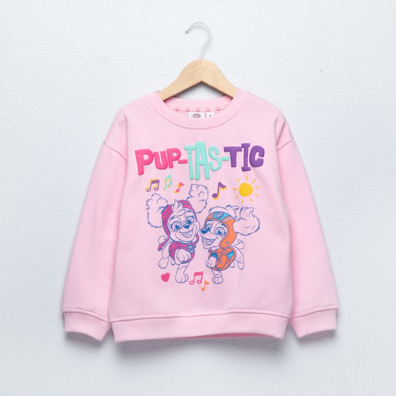 PAW PATROL - Polerón Algodón Niña Paw Patrol