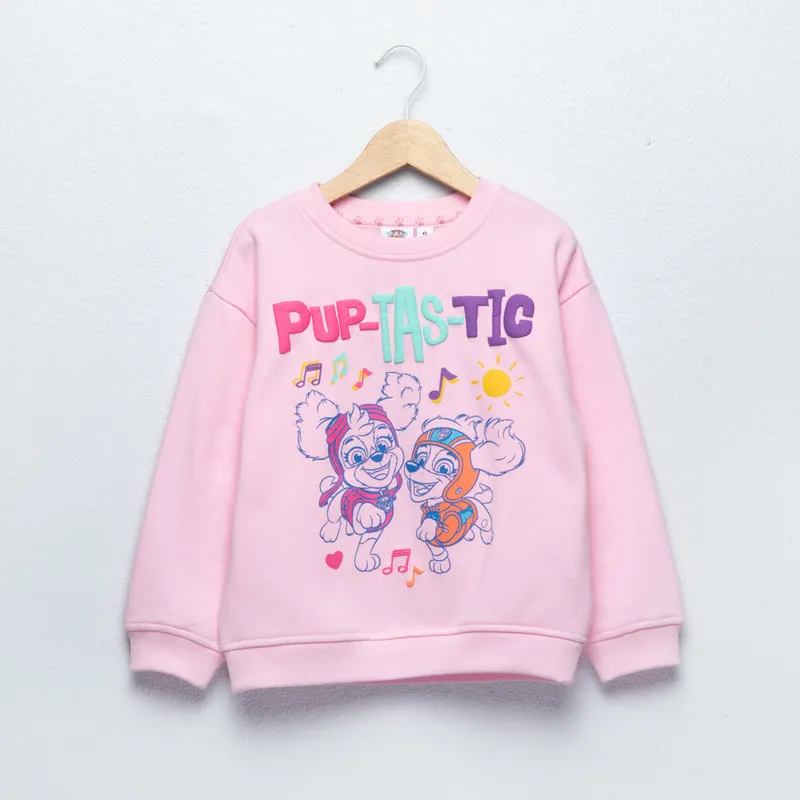 PAW PATROL - Polerón Algodón Niña Paw Patrol