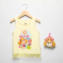 PAW PATROL - Polera Niña Algodón