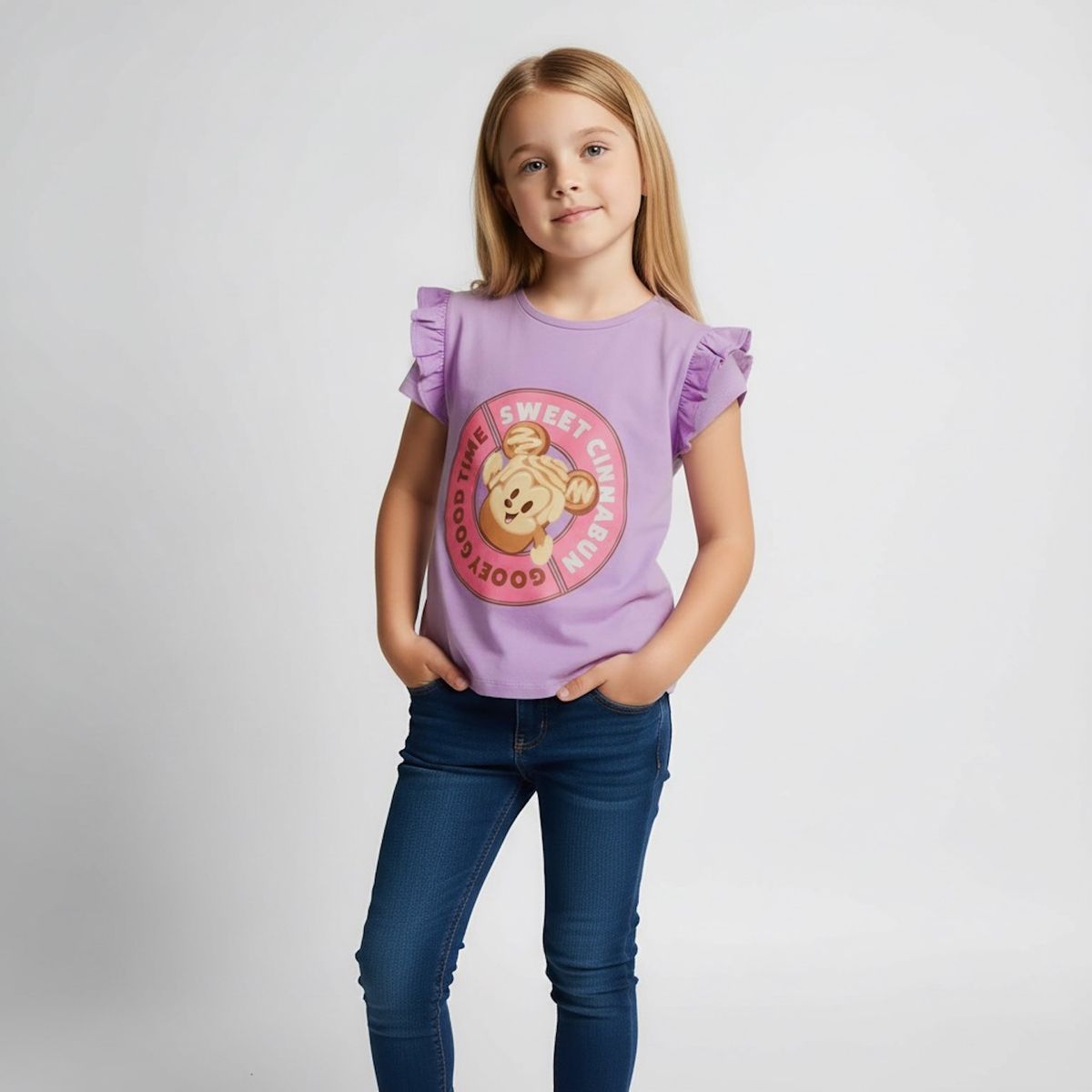 MINNIE - Polera Niña Algodón Minnie