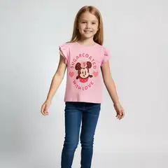 MINNIE - Polera Niña Algodón