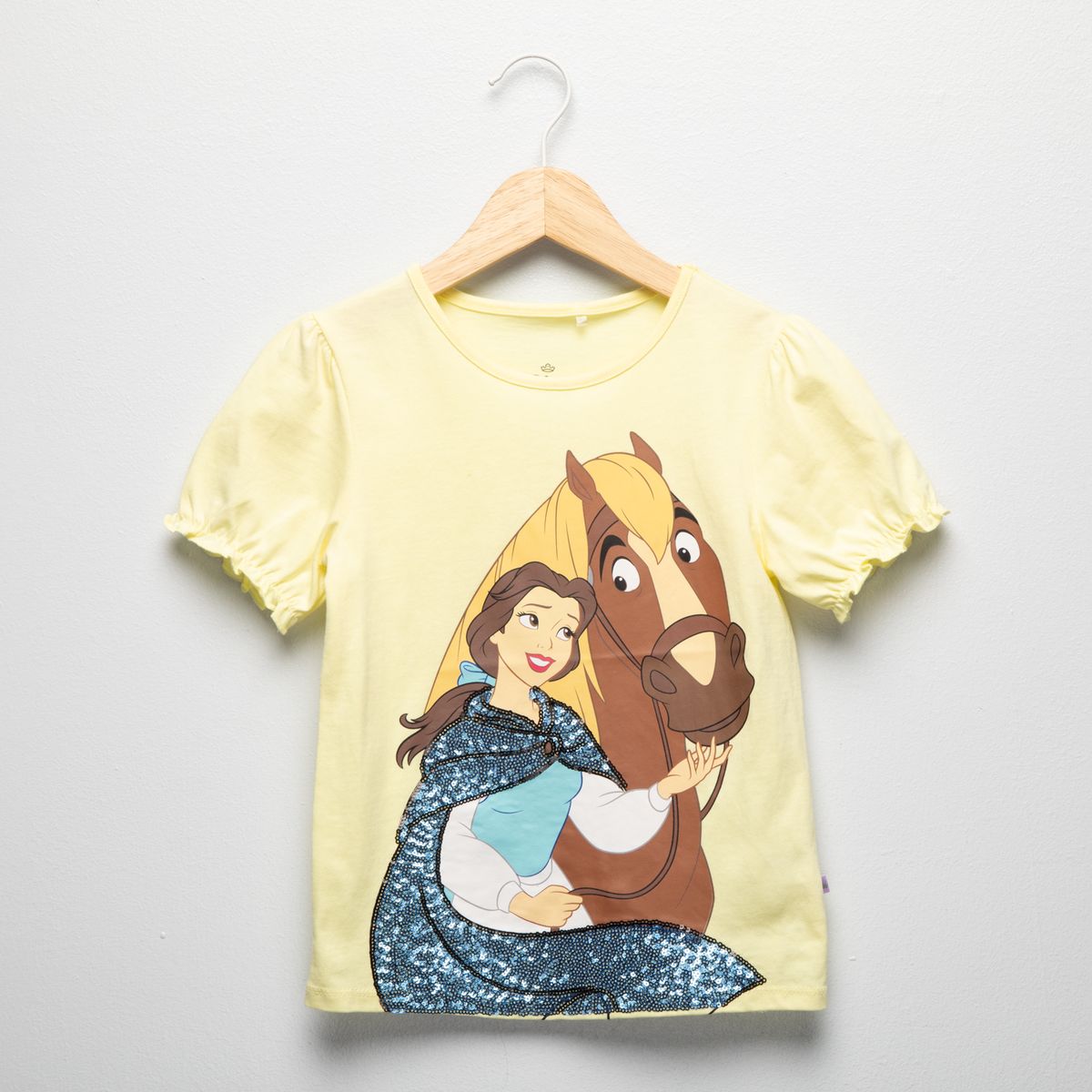 PRINCESAS - Polera Niña Algodón Princesas