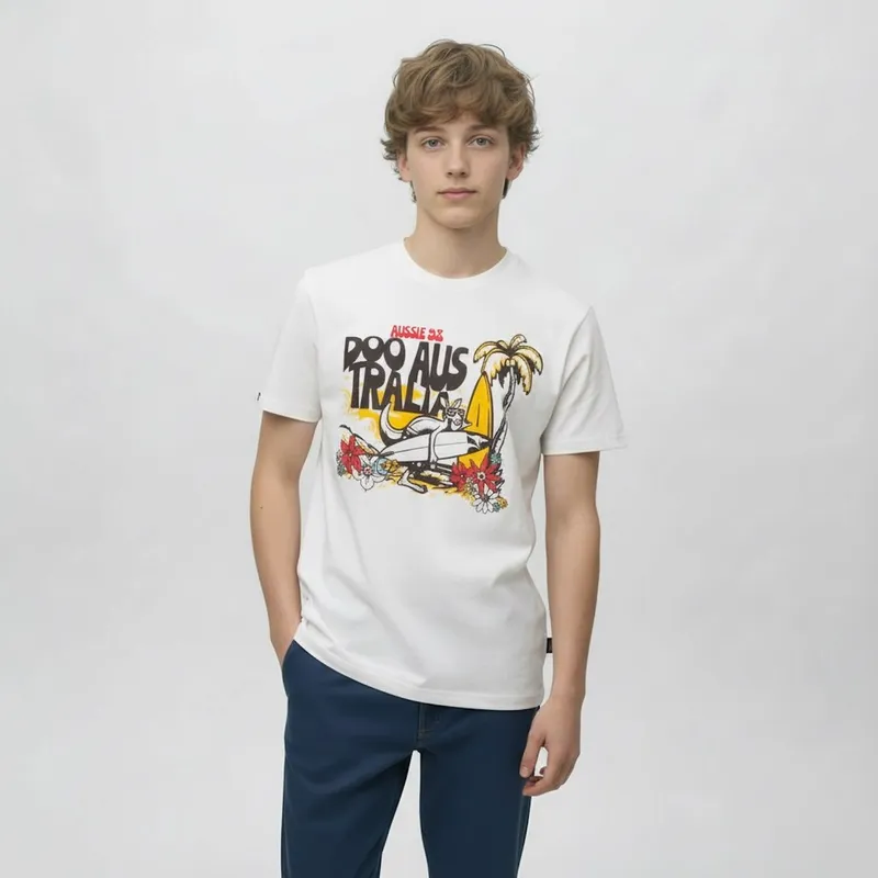 DOO AUSTRALIA - Polera Algodón Niño Doo Australia