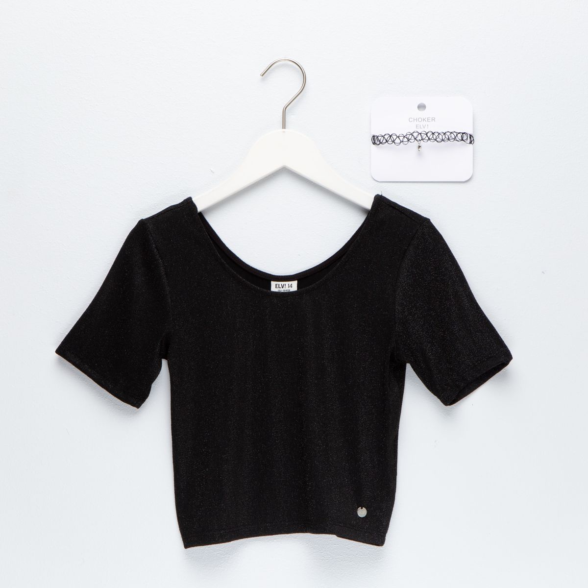 ELEVEN - Polera con Collar Niña Eleven