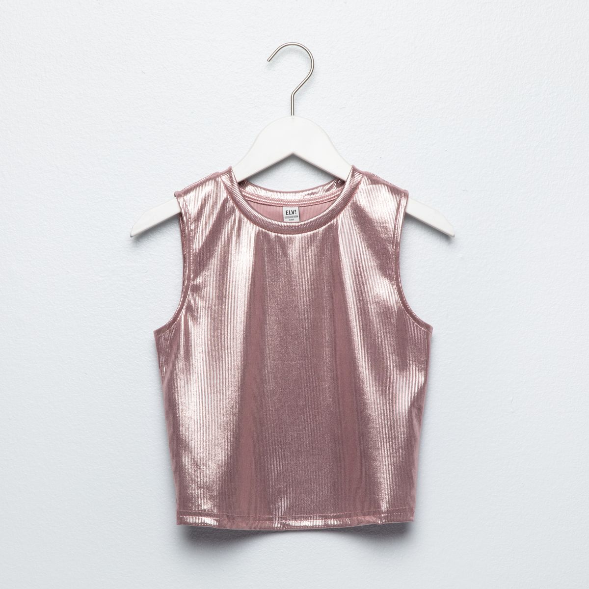 ELEVEN - Polera Metalizada Niña Eleven