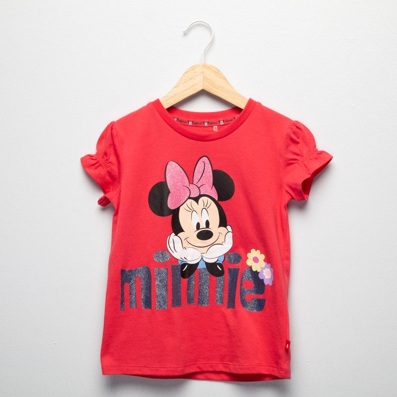 MINNIE - Polera Niña Algodón Minnie