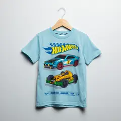 HOT WHEELS - Polera Niño Algodón