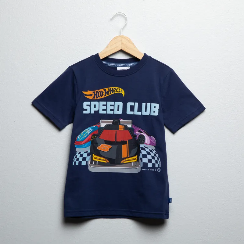 HOT WHEELS - Polera Niño Algodón Hot Wheels