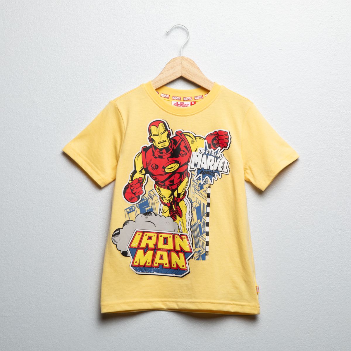 AVENGERS - Polera Niño Algodón Avengers