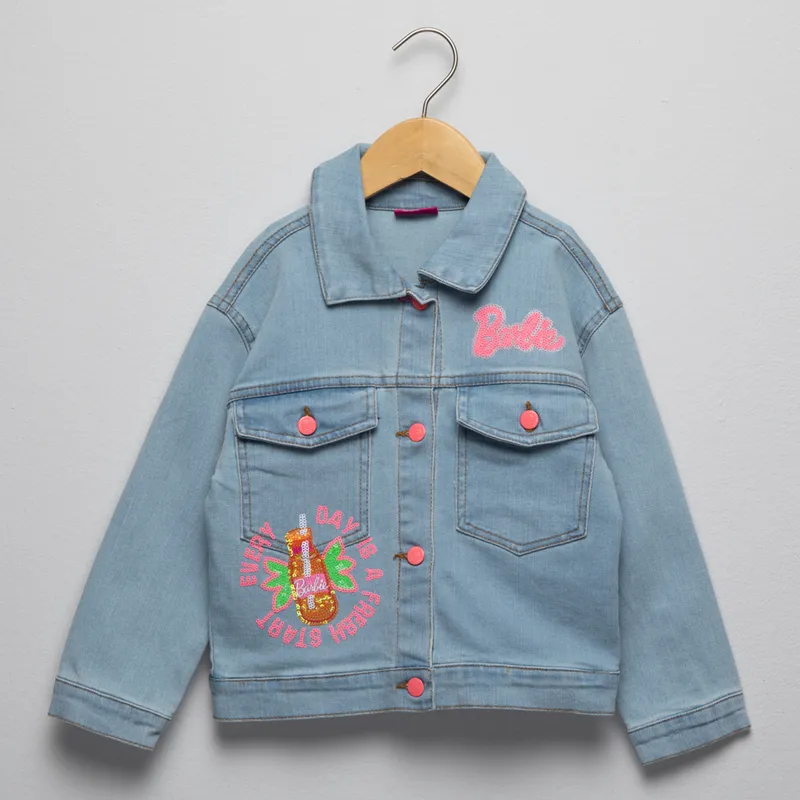 BARBIE - Chaqueta Algodón Niña Barbie