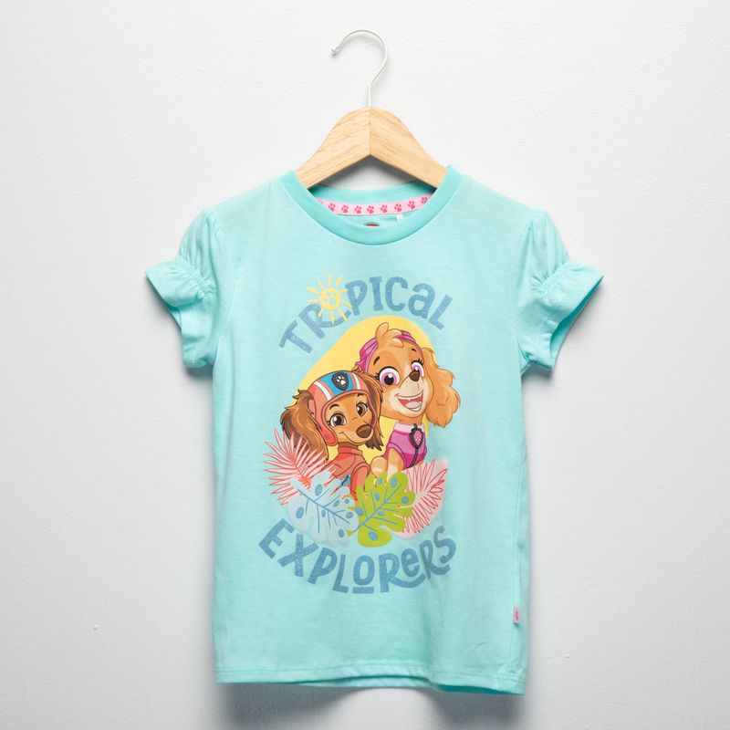 PAW PATROL - Polera Niña Algodón Paw Patrol