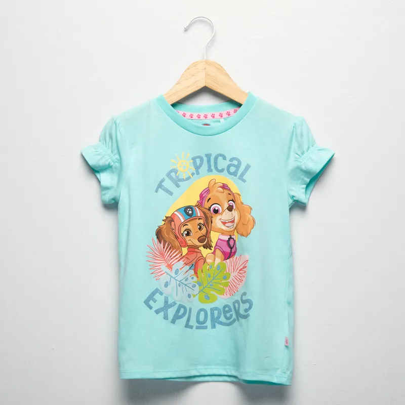 PAW PATROL - Polera Niña Algodón Paw Patrol