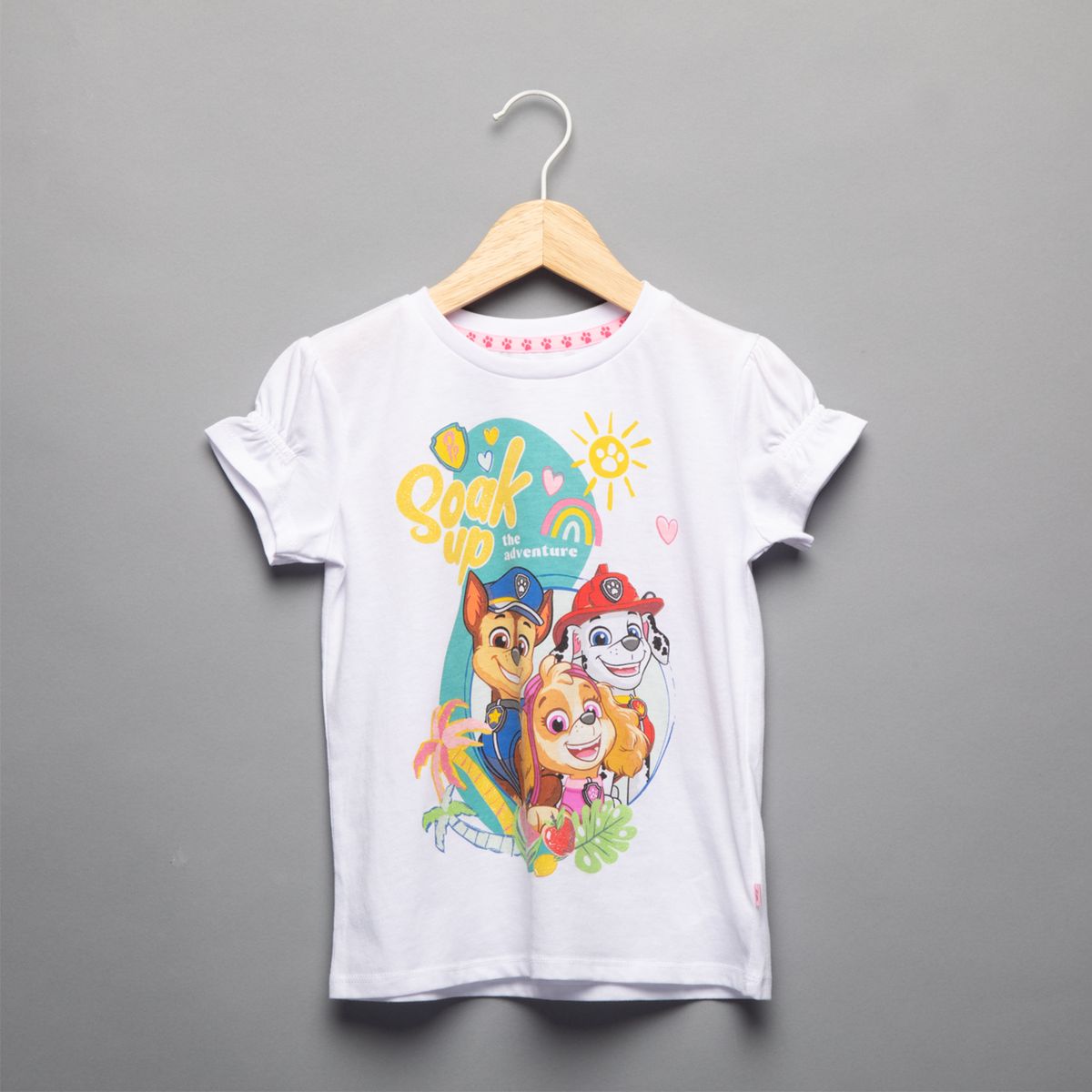 PAW PATROL - Polera Niña Algodón Paw Patrol