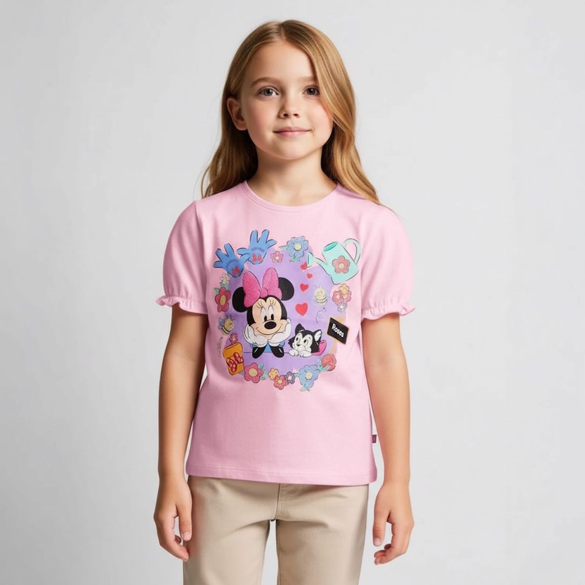 MINNIE - Polera Niña Algodón Minnie