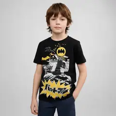 DC ORIGINALS - Polera Niño Algodón Batman