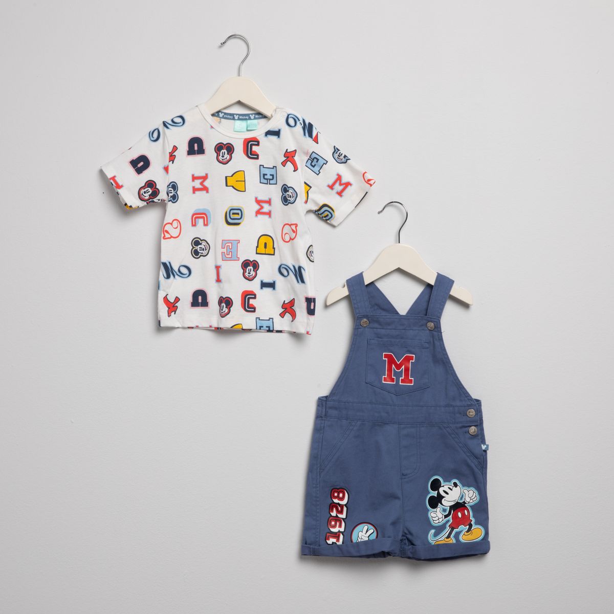 STD CHARACTERS - Conjunto Bebé Niño Algodón Mickey Mouse