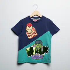 AVENGERS - Polera Niño Algodón