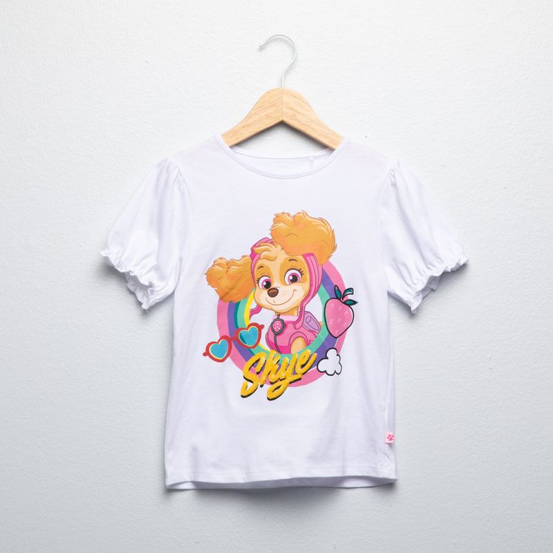 PAW PATROL - Polera Niña Algodón Paw Patrol