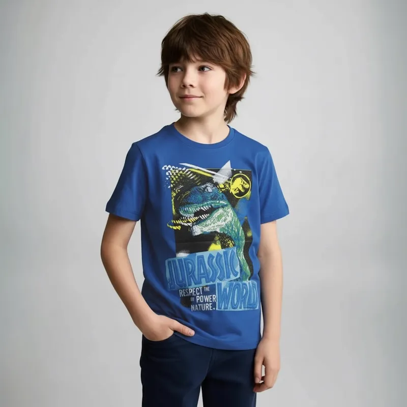 JURASSIC WORLD - Polera Niño Algodón Jurassic World