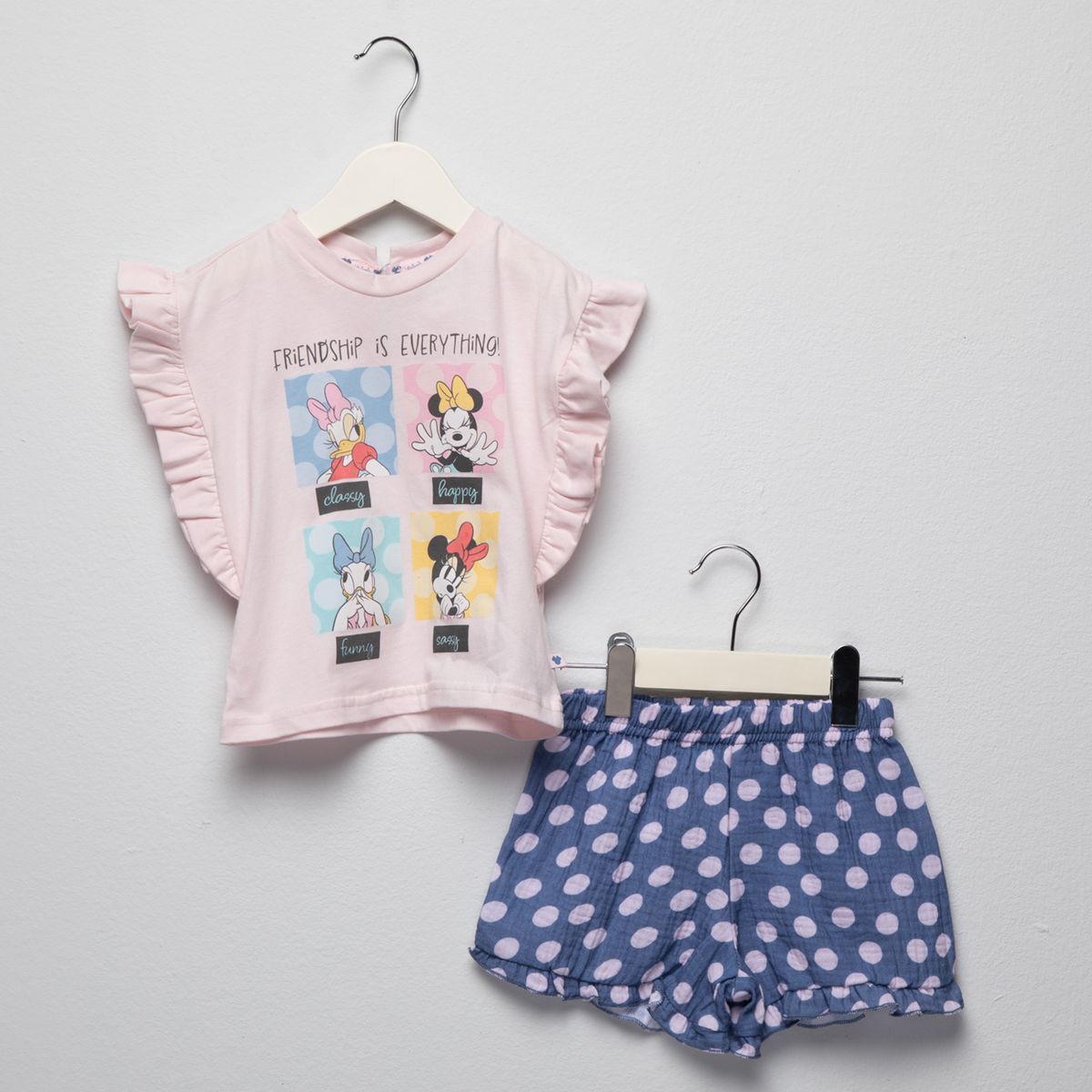 MINNIE - Conjunto Bebé Niña Algodón Minnie