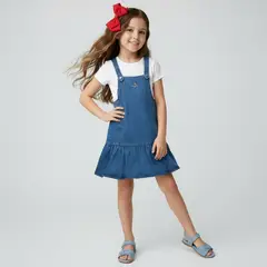 CONIGLIO - Jardinera Algodón Niña