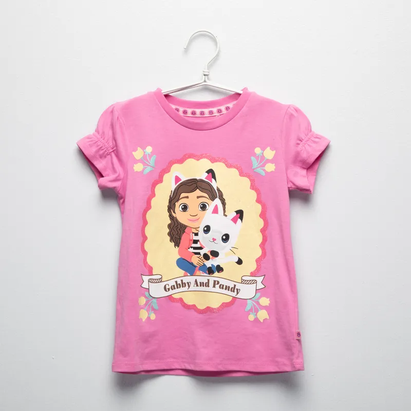  - Polera Niña Algodón Gabbys Dollhouse
