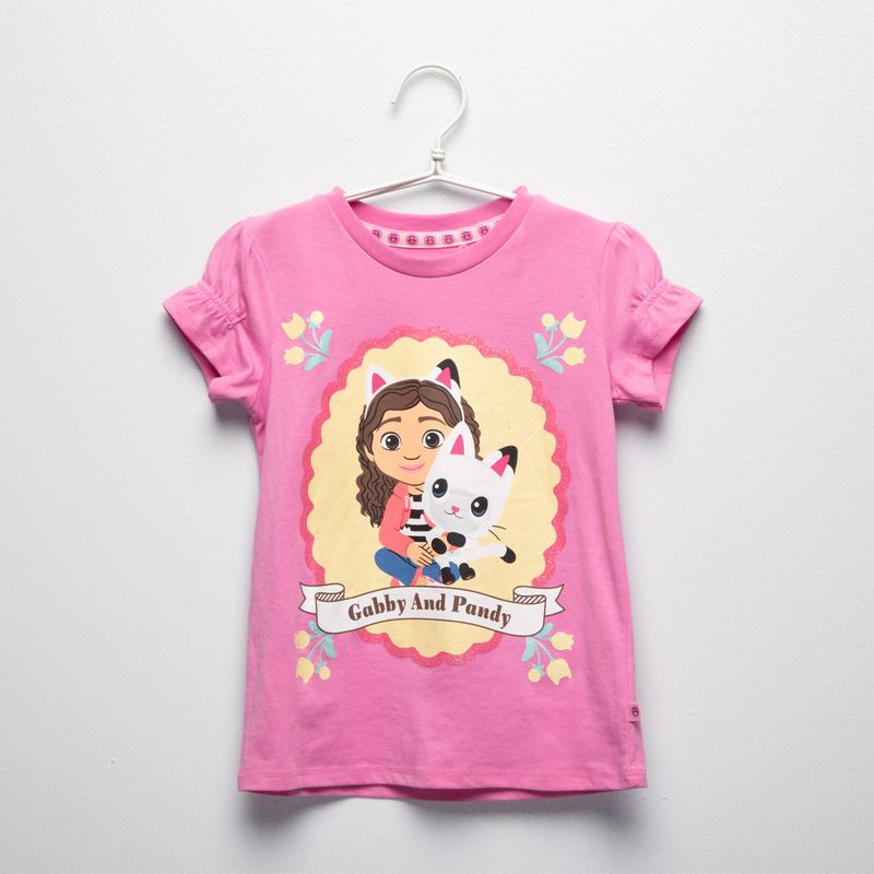  - Polera Niña Algodón Gabbys Dollhouse