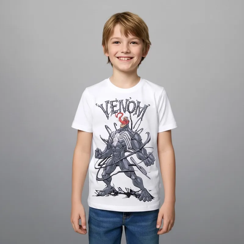 MARVEL - Polera Niño Algodón Marvel