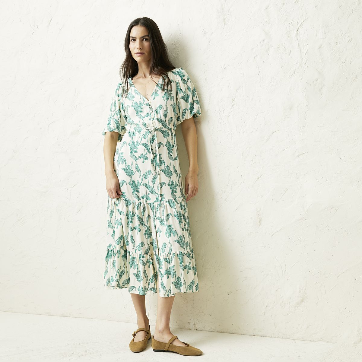 BASEMENT - Vestido Largo Mujer Basement