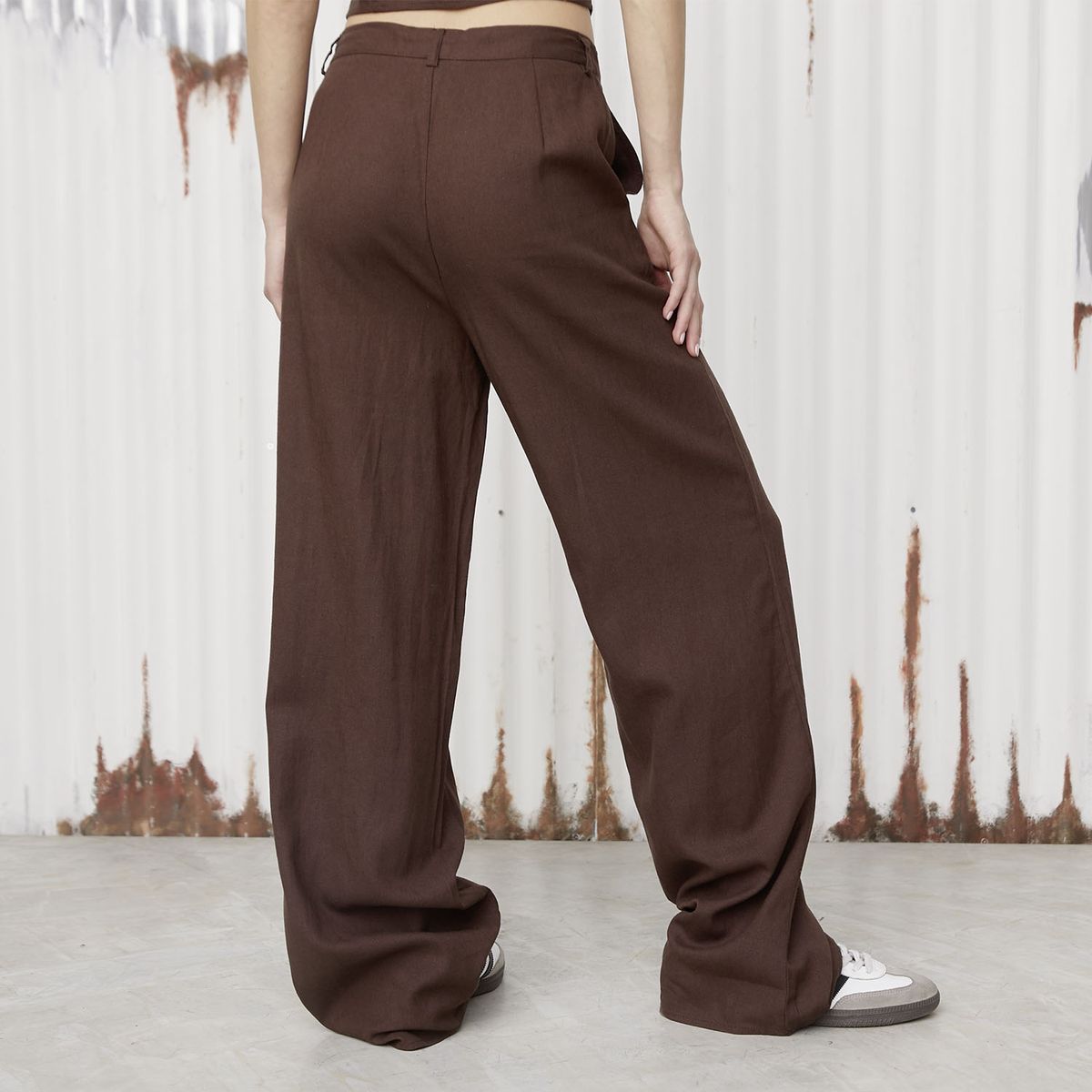 AMERICANINO - Pantalón Tiro Medio Mujer Americanino