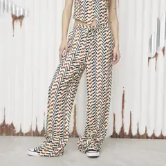 AMERICANINO - Pantalón Básico Tiro Medio Mujer