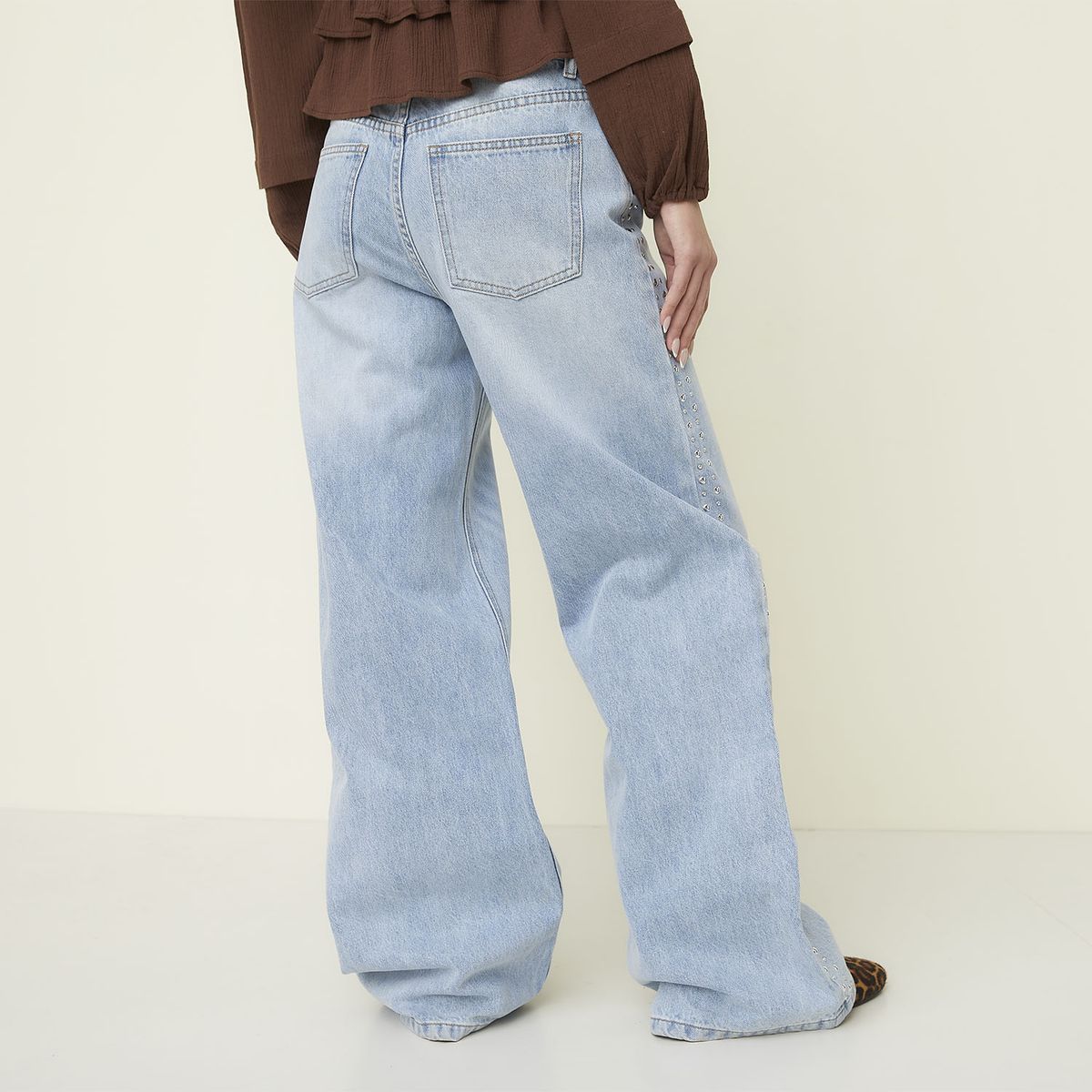 SYBILLA - Jeans Wide Leg Mujer Sybilla