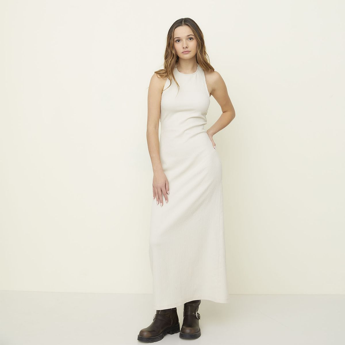 SYBILLA - Vestido Casual Maxi  Mujer Sybilla